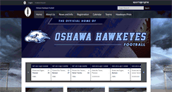 Desktop Screenshot of hawkeyes.ca