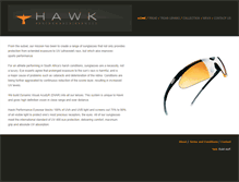 Tablet Screenshot of hawkeyes.co.za